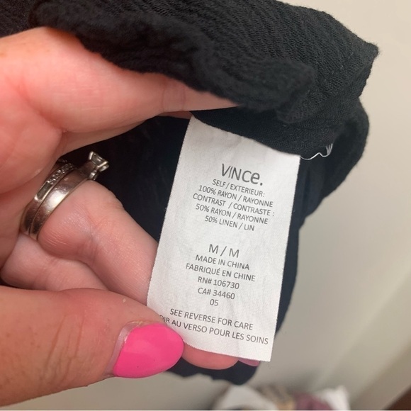 Vince Trapunto Tunic Top - Picture 9 of 14